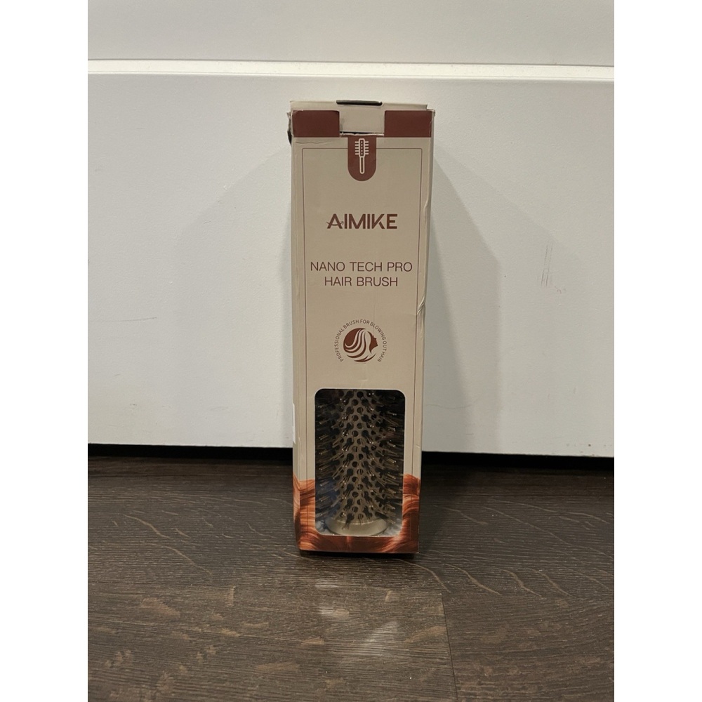 AIMIKE 1.7 Round Air Drying Brush Ceramic/Ionic Nano Thermal Round (Brush Only)